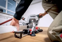 Scie à Onglets METABO KS 216 M - 1100W Ø 216 Mm - 610216000 -TechnoOutils Avancés 1021600a 02