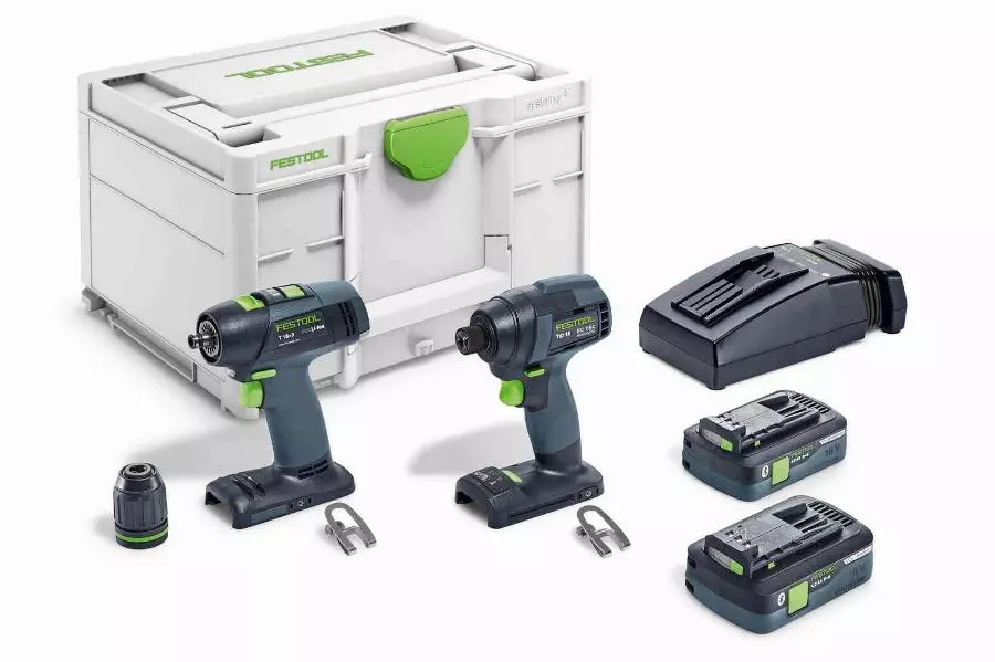 Set De Vissage Sans Fil TID 18 HPC 4.0 I-Set T18 FESTOOL - 577244 3 Set De Vissage Sans Fil TID 18 HPC 4.0 I-Set T18 FESTOOL - 577244