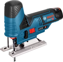 Scie Sauteuse BOSCH GST 12V-70 Professional - 2 Batteries 12 V 3.0Ah, Coffret, 2 Lames Bois - 06015A1005