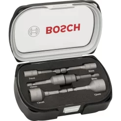 Set De 6 Douilles à Queue BOSCH 6 Pans Mâle 1/4" Pour Vis à Tête 6 Pans - 2608551079