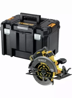 Scie Circulaire 2.0 XR FLEXVOLT 54V 2Ah Li-Ion Brushless DEWALT - 190mm - Sans Batterie - Coffret TSTAK - DCS578NT-XJ