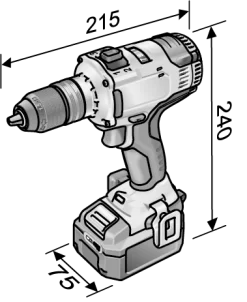 Perceuse Visseuse 18V DD 4G 18.0-EC C FLEX - Sans Batterie Ni Chargeur - 491292