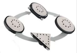 Ponceuse GCE 6-EC Kit Handy Giraffe FLEX 4 Têtes - 920344 -TechnoOutils Avancés FLE00323 2