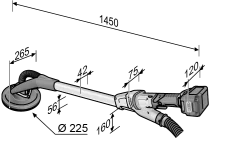 Ponceuse Handy Giraffe GE MH 18.0-EC Set FLEX 1 Tête - 920501 -TechnoOutils Avancés FLE00324 3