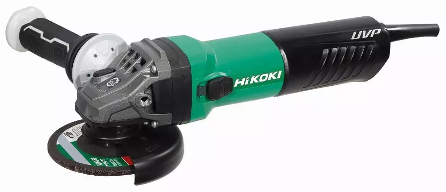 Hikoki Meuleuse Ø125mm 1250W Frein Mécanique Prot. Anti-vibration UVP En Carton 2,7kg - G13BAWQZ 3 Hikoki Meuleuse Ø125mm 1250W Frein Mécanique Prot. Anti-vibration UVP En Carton 2,7kg - G13BAWQZ