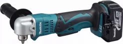 Perceuse Visseuse D'angle 18 V Li-Ion 5 Ah Ø 10 Mm à Clé MAKITA - 2 Batteries, Chargeur, Coffret - DDA350RTJ