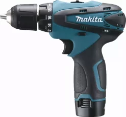 Perceuse Visseuse 10,8 V Li-Ion 1,3 Ah Ø 10 Mm MAKITA - 2 Batteries, Chargeur, Coffret - DF330DWJ