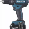 Perceuse Visseuse à Percussion 18 V Li-Ion 5 Ah Ø 13 Mm MAKITA - 2 Batteries, Chargeur, Coffret - DHP482RTJ -TechnoOutils Avancés MAK0249 1