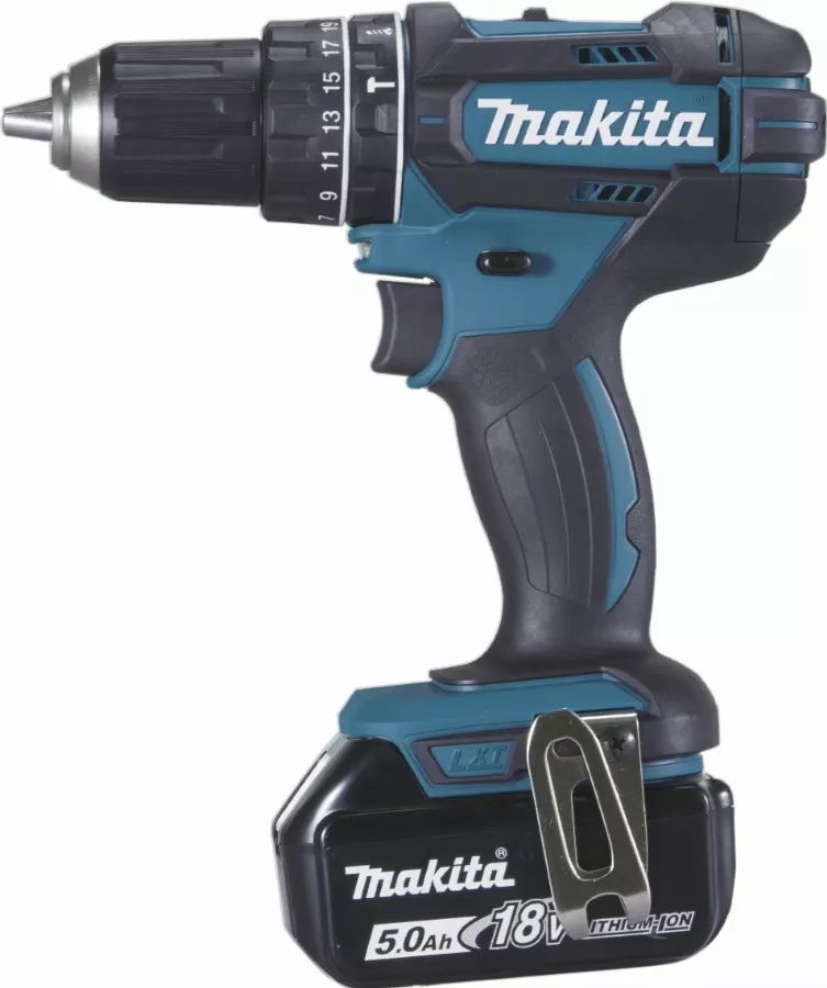 Perceuse Visseuse à Percussion 18 V Li-Ion 5 Ah Ø 13 Mm MAKITA - 2 Batteries, Chargeur, Coffret - DHP482RTJ 3 Perceuse Visseuse à Percussion 18 V Li-Ion 5 Ah Ø 13 Mm MAKITA - 2 Batteries, Chargeur, Coffret - DHP482RTJ