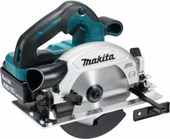 Scie Circulaire 18 V Li-Ion 5 Ah Batterie 18 V LXT Ø 165 Mm MAKITA - 2 Batteries, Chargeur, Coffret - DHS661RTJU