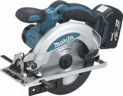 Scie Circulaire 18 V Li-Ion 4 Ah Ø 165 Mm MAKITA - 2 Batteries, Chargeur, Coffret - DSS610RMJ