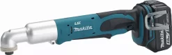 Visseuse D'angle à Chocs 18 V Li-Ion 5 Ah 1/4'' 60 Nm MAKITA - 2 Batteries, Chargeur, Coffret - DTL061RTJ