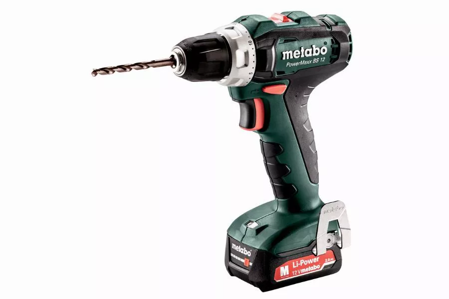 Perceuse Visseuse METABO - PowerMaxx BS 12V - 2 X 2,0 Ah Li-Power, SC 30, Coffret - 601036500 3 Perceuse Visseuse METABO - PowerMaxx BS 12V - 2 X 2,0 Ah Li-Power, SC 30, Coffret - 601036500
