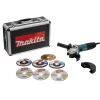 Meuleuse MAKITA Ø125 Mm 720W + 7 Disques, Coffret - GA5030RSP6 -TechnoOutils Avancés MNA40018 1