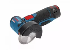 Meuleuse BOSCH GWS 12-76 EC - 2 Batteries 12V 2.5Ah + Chargeur + Coffret + 2 Disques - 06019F2002