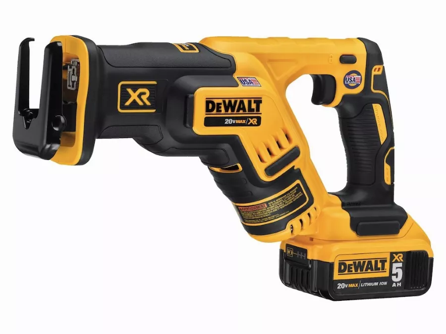 Scie Sabre Compacte DEWALT XR - 2 Batteries 18V 5.0Ah, Chargeur, Coffret TSTAK II - DCS367P2 3 Scie Sabre Compacte DEWALT XR - 2 Batteries 18V 5.0Ah, Chargeur, Coffret TSTAK II - DCS367P2