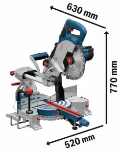 Scie Sur Table BITURBO BOSCH GCM 18V-216 Solo - 0601B41000 6 Scie Sur Table BITURBO BOSCH GCM 18V-216 Solo - 0601B41000 -TechnoOutils Avancés SDB45019 2