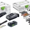 Scie Sauteuse Sans Fil FESTOOL PSC 420 HPC EBI-Set CARVEX - Batterie 4Ah + Chargeur Rapide + Systainer 13 Accessoires - 576523 -TechnoOutils Avancés SDD70024 2
