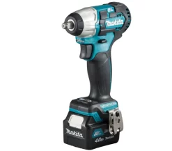 Boulonneuse à Chocs 12 V Li-Ion 4 Ah 160 Nm MAKITA - 2 Batteries + Chargeur - En Coffret - TW160DSMJ