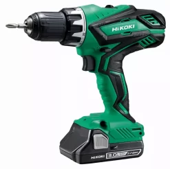 Perceuse Visseuse HIKOKI 18V - 2 Batteries 3.0 Ah, Chargeur, Coffret - DS18DJLWBZ