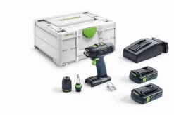Perceuse-visseuse Sans Fil T 18+3 C 3,1-Plus FESTOOL - 576449 -TechnoOutils Avancés VOA70082 2