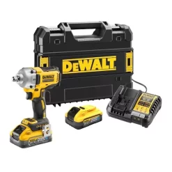 Boulonneuse 1/2” XR 18V DEWALT 5Ah Li-Ion Brushless 812 Nm Jonc De Sécurité - DCF891H2T-QW -TechnoOutils Avancés dcf891h2t k1