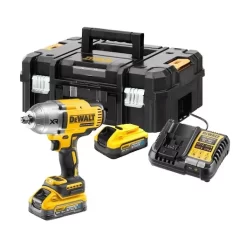 Boulonneuse 1/2” XR 18V DEWALT 5Ah Li-Ion Brushless 1396 Nm Jonc De Sécurité - DCF900H2T-QW -TechnoOutils Avancés dcf900h2t k1