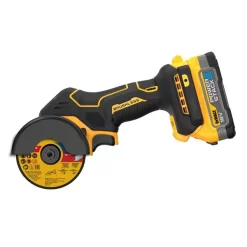 Meuleuse 76 Mm XR 18V 1.7Ah Li-Ion Brushless DEWALT - DCS438E2T-QW -TechnoOutils Avancés dcs438e2t 2