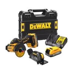 Meuleuse 76 Mm XR 18V 1.7Ah Li-Ion Brushless DEWALT - DCS438E2T-QW -TechnoOutils Avancés dcs438e2t k1