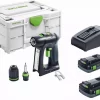 Perceuse Visseuse Sans Fil C 18 HPC 4.0 I-Set FESTOOL - 576992