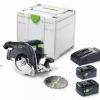 Scie Circulaire à Capot Basculant Sans Fil HKC 55 5,0 EBI-Plus-SCA FESTOOL - 577439