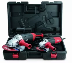 Lot Meuleuse DUO L2200 Ø230 + L1001 Ø125 FLEX Livrées En Coffret - 492310 -TechnoOutils Avancés fle00370