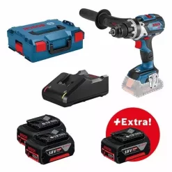 Perceuse Visseuse GSR 18V-110 C + 3 X 5.0Ah + Chargeur GAL 18V-40 + L-Boxx BOSCH - 0615990L8F -TechnoOutils Avancés o330588v16 promotiongsr18v 110c 0615990l8f dyn